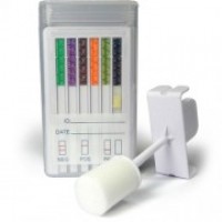 Oral Cube Saliva DOA Test for 10 Drugs AMP/COC/mAMP/OPI/THC/PCP/BZO/OXY/BAR/BUP